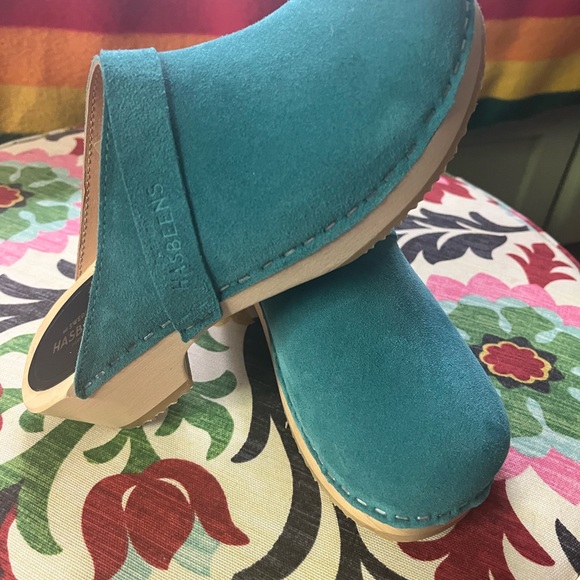 Swedish Hasbeens Clogs-sz 37 - Picture 3 of 9